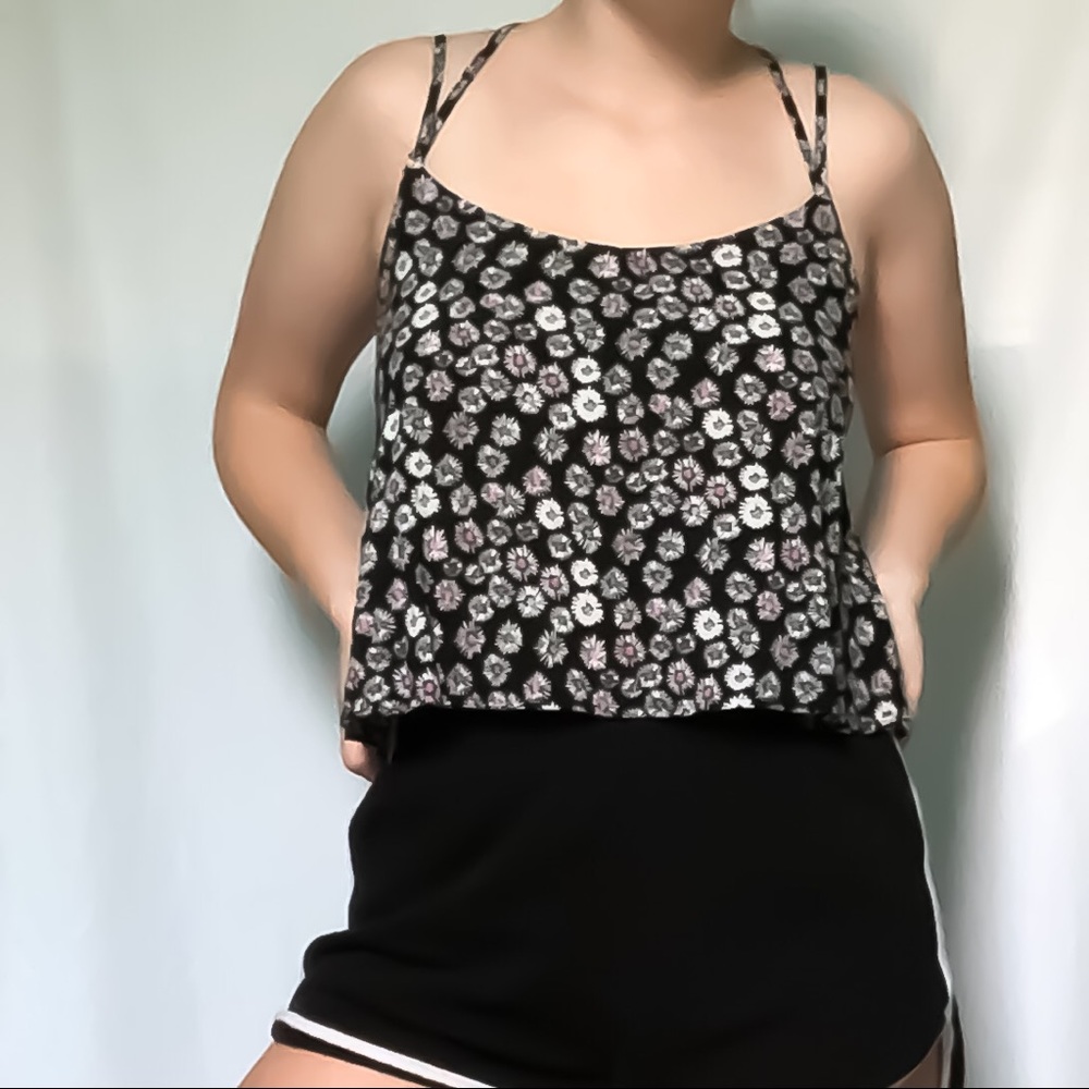 Floral tank top